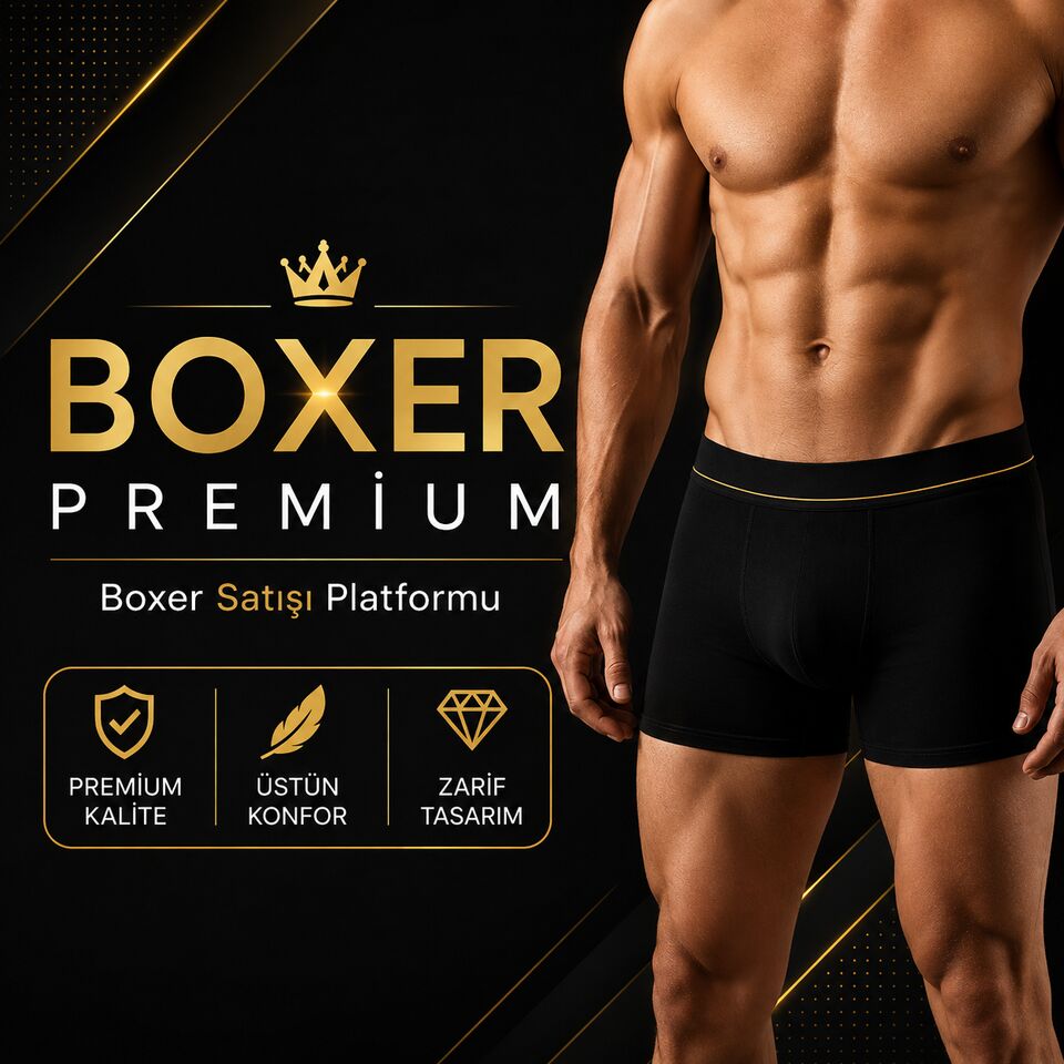 Boxer Premium — premium kalite erkek boxer